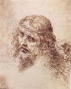 Head and shoulders Christs LEONARDO da Vinci